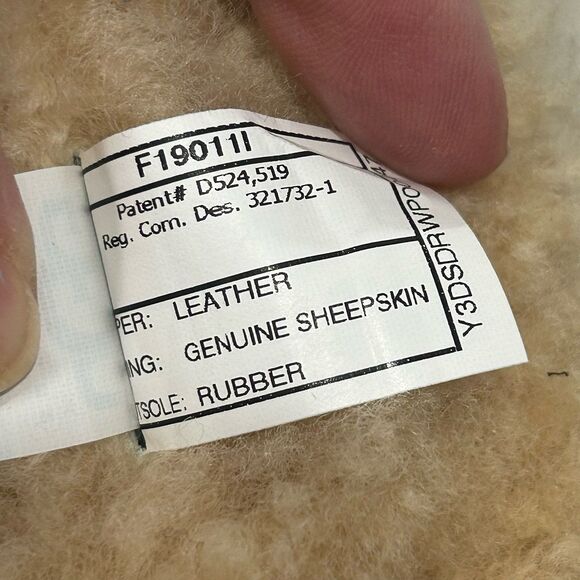 UGG Boots Women's Size 7 Brown Kensington Leather Shearling Boot Australia 5678 - Picture 11 of 12